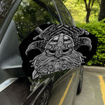 God Odin With Huginn And Muninn Print Car Side Mirror Covers