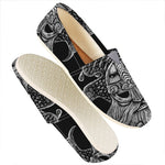 God Odin With Huginn And Muninn Print Casual Shoes