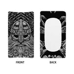 God Odin With Huginn And Muninn Print Changing Pad Cover