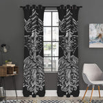 God Odin With Huginn And Muninn Print Curtain