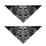 God Odin With Huginn And Muninn Print Dog Bandana