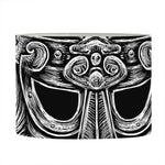 God Odin With Huginn And Muninn Print Drum Lamp Shade