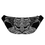 God Odin With Huginn And Muninn Print Fanny Pack