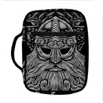 God Odin With Huginn And Muninn Print Front Pocket Bible Bag