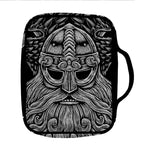 God Odin With Huginn And Muninn Print Front Pocket Bible Bag