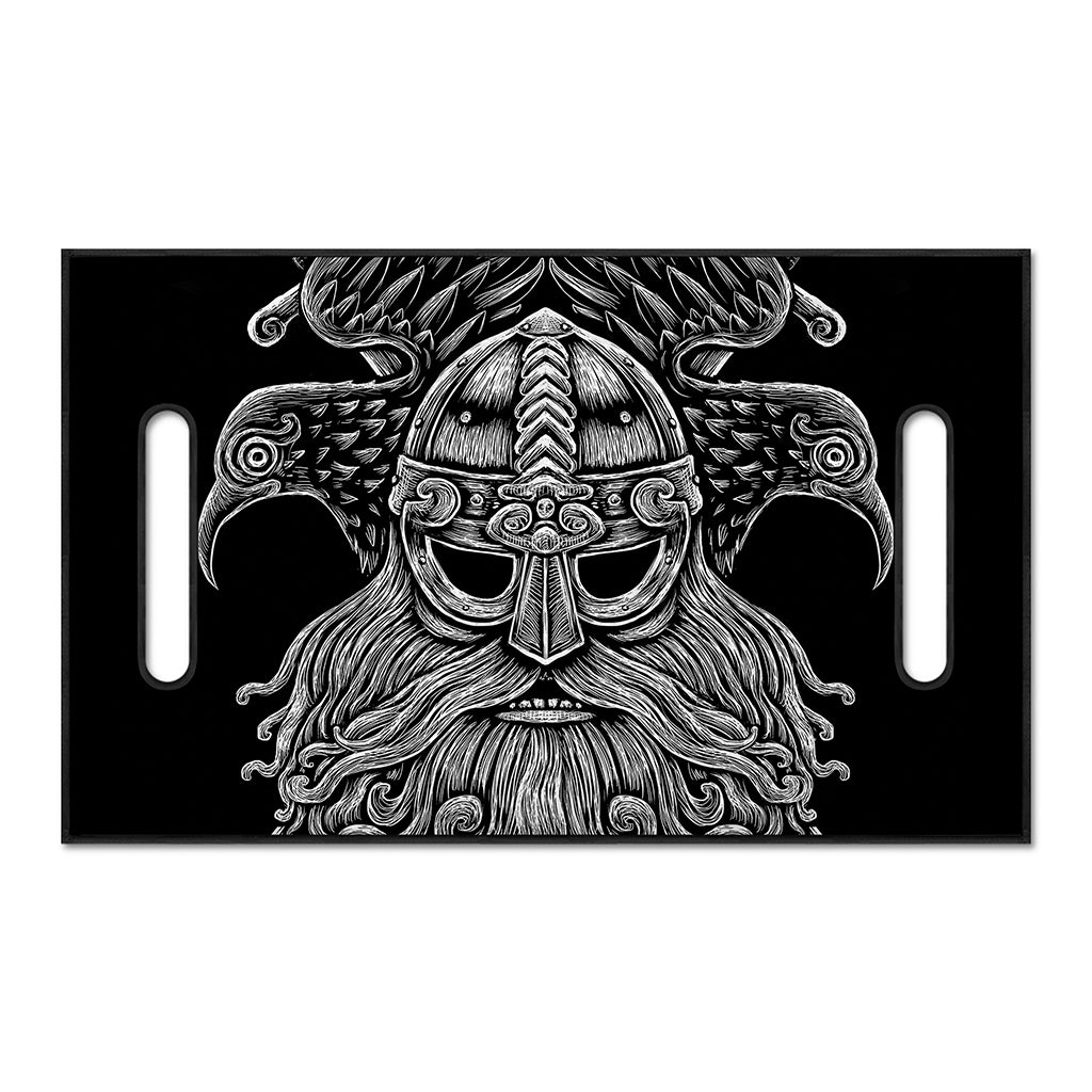 God Odin With Huginn And Muninn Print Golf Cart Seat Cover
