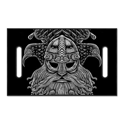 God Odin With Huginn And Muninn Print Golf Cart Seat Cover