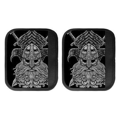 God Odin With Huginn And Muninn Print Handle Covers