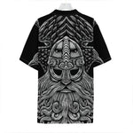God Odin With Huginn And Muninn Print Hawaiian Shirt