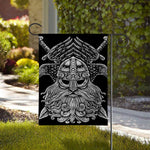 God Odin With Huginn And Muninn Print House Flag