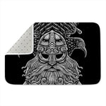 God Odin With Huginn And Muninn Print Indoor Door Mat