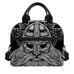 God Odin With Huginn And Muninn Print Insulated Lunch Bag