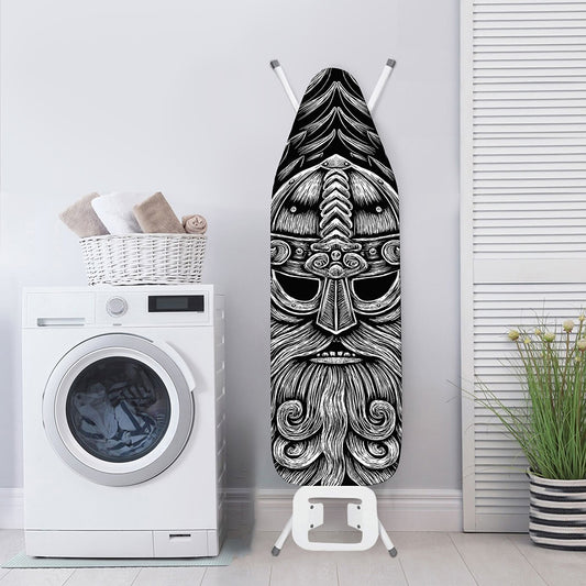 God Odin With Huginn And Muninn Print Ironing Board Cover