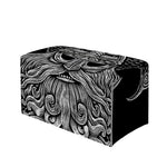 God Odin With Huginn And Muninn Print Leather Tissue Box Cover