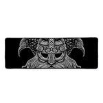 God Odin With Huginn And Muninn Print Long Kitchen Mat