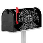 God Odin With Huginn And Muninn Print Mailbox Cover