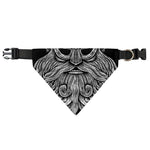 God Odin With Huginn And Muninn Print Over The Collar Dog Bandana
