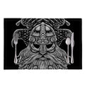 God Odin With Huginn And Muninn Print Placemat
