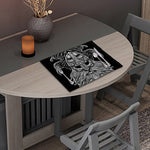 God Odin With Huginn And Muninn Print Placemat