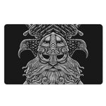 God Odin With Huginn And Muninn Print Polyester Doormat