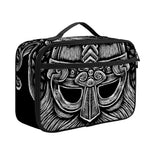 God Odin With Huginn And Muninn Print Portable Lunch Bag