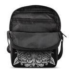 God Odin With Huginn And Muninn Print Rectangular Crossbody Bag