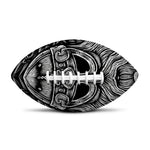 God Odin With Huginn And Muninn Print Rugby Ball