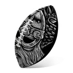 God Odin With Huginn And Muninn Print Rugby Ball