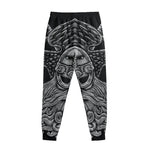 God Odin With Huginn And Muninn Print Sweatpants