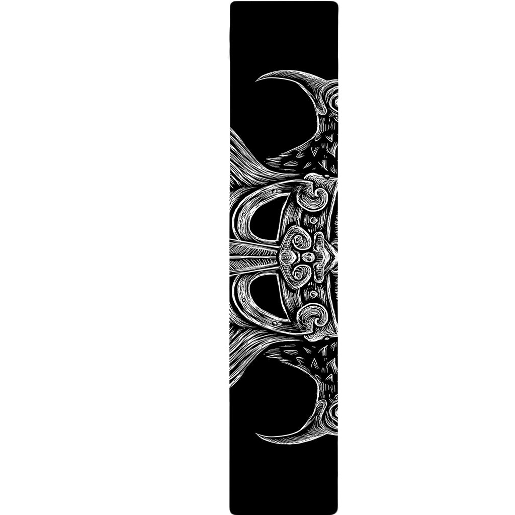 God Odin With Huginn And Muninn Print Table Runner