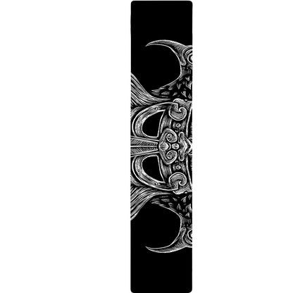 God Odin With Huginn And Muninn Print Table Runner
