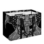 God Odin With Huginn And Muninn Print Utility Tote Bag