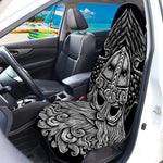 God Odin With Huginn And Muninn Print Waterproof Car Seat Cover