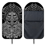 God Odin With Huginn And Muninn Print Waterproof Car Seat Cover