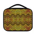 Gold African Ethnic Tribal Pattern Print Classic Bible Case