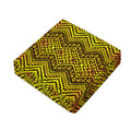 Gold African Ethnic Tribal Pattern Print Outdoor Seat Cushion Cover