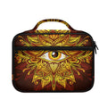 Gold All Seeing Eye Print Briefcase Bible Bag
