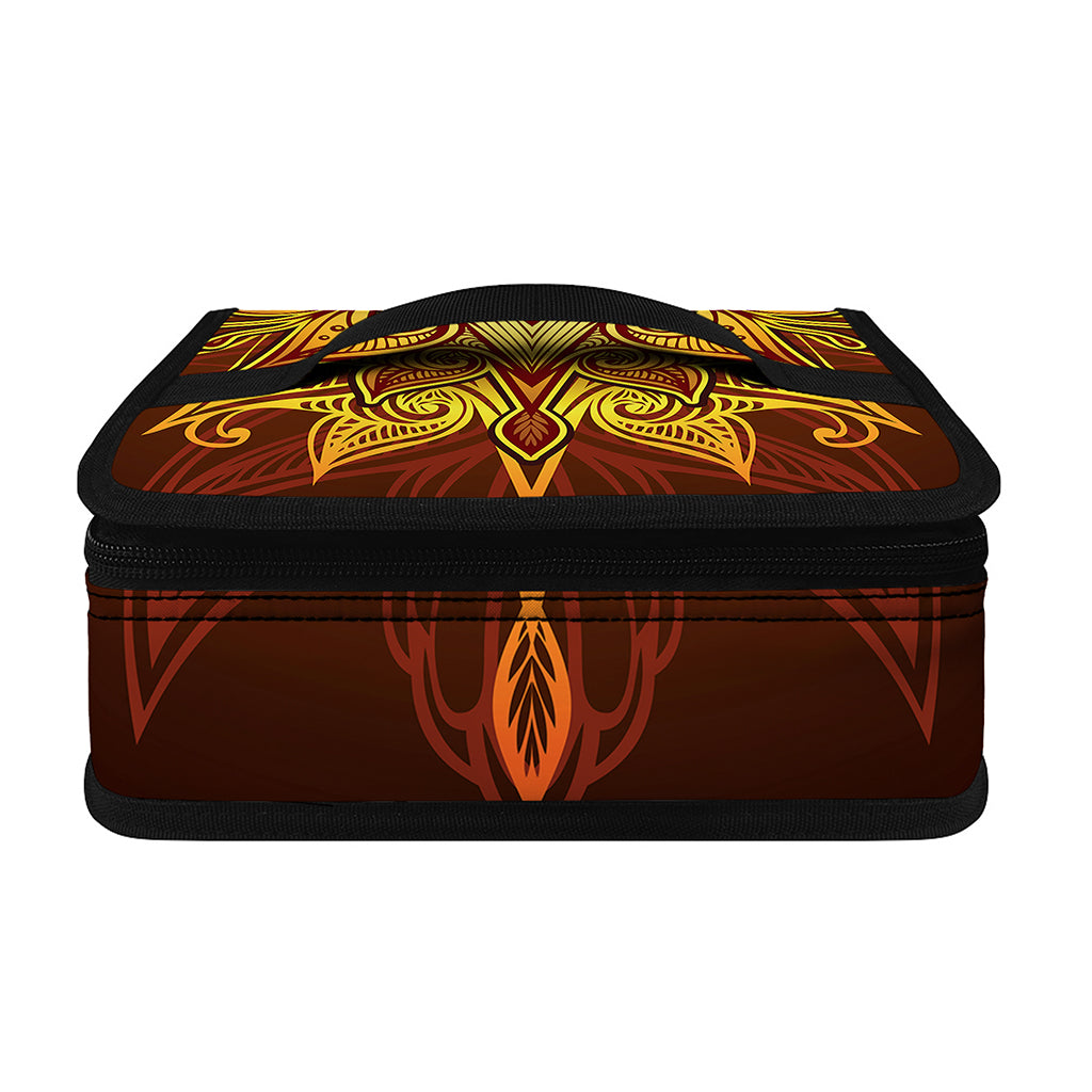Gold All Seeing Eye Print Small Lunch Bag