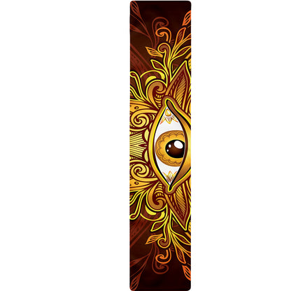 Gold All Seeing Eye Print Table Runner
