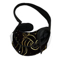 Gold And Black Aquarius Sign Print Pet Sling Carrier