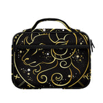 Gold And Black Aries Sign Print Briefcase Bible Bag