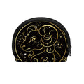 Gold And Black Aries Sign Print Coin Purse