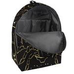 Gold And Black Cancer Sign Print Backpack