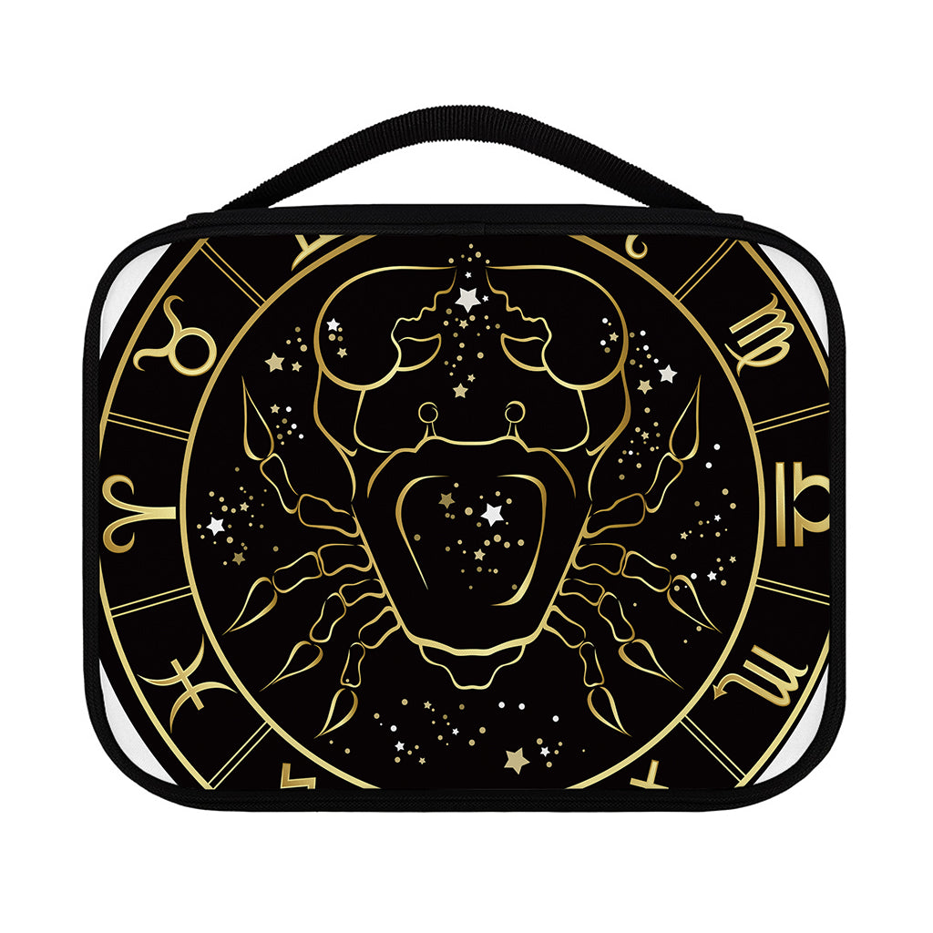 Gold And Black Cancer Sign Print Classic Bible Case