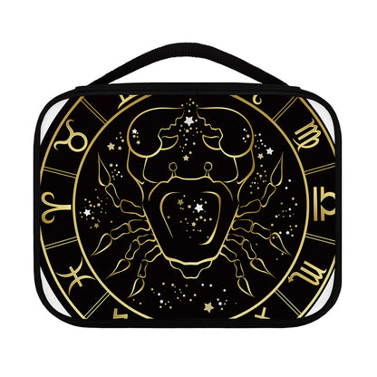 Gold And Black Cancer Sign Print Classic Bible Case