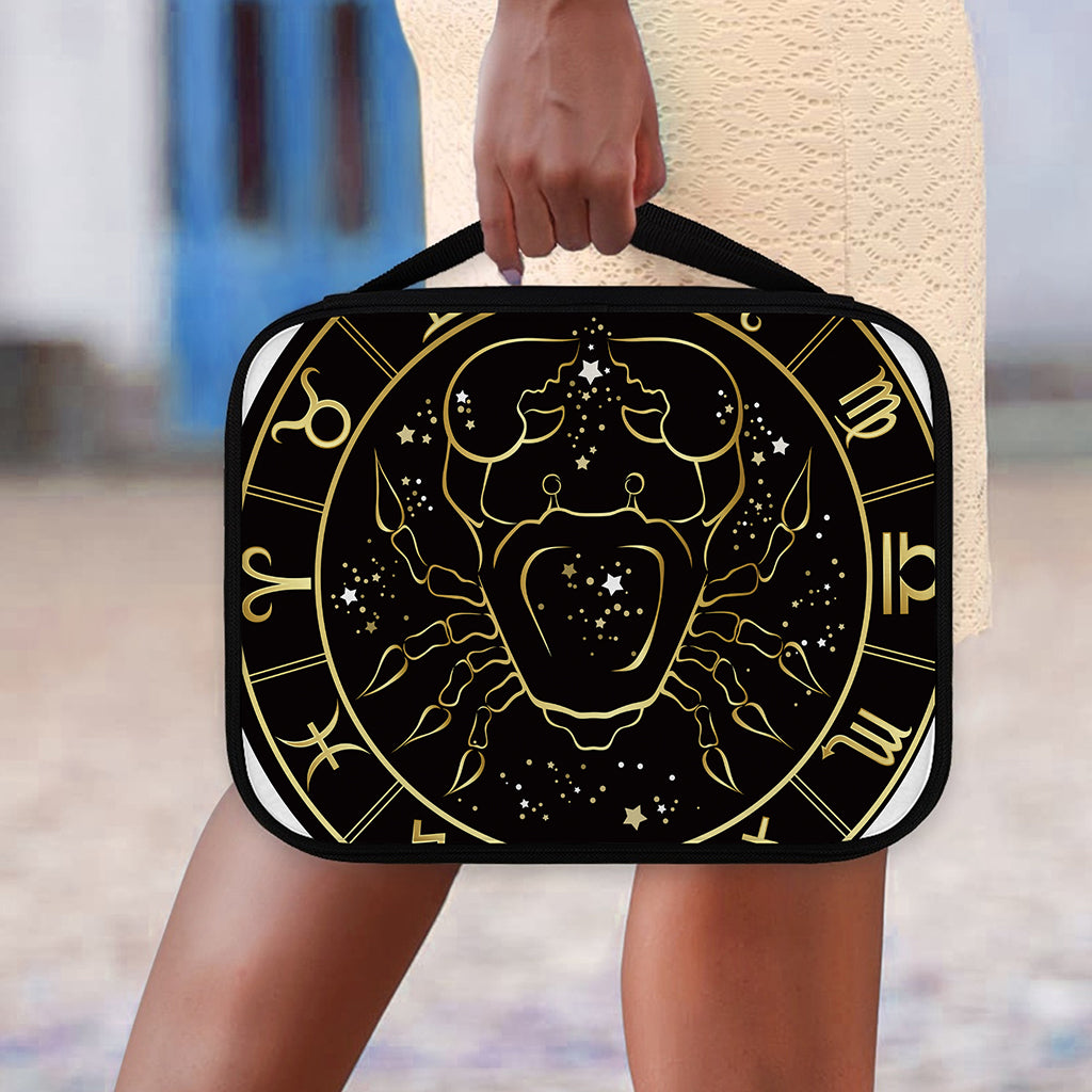 Gold And Black Cancer Sign Print Classic Bible Case