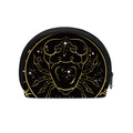 Gold And Black Cancer Sign Print Coin Purse
