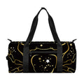 Gold And Black Cancer Sign Print Gym Bag