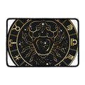 Gold And Black Cancer Sign Print Kitchen Mat