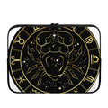 Gold And Black Cancer Sign Print Laptop Sleeve